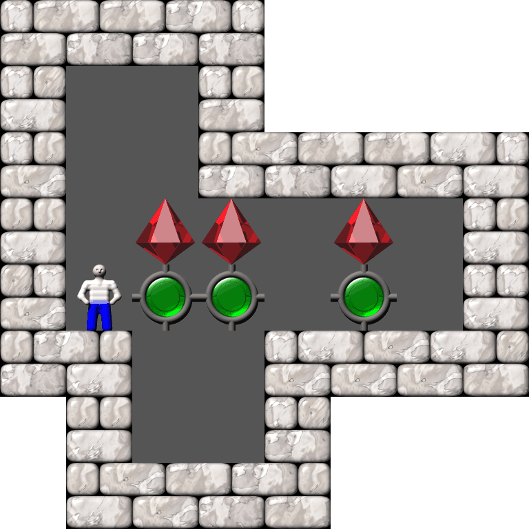 Sokoban Smaller, thinner, easier, better level 27